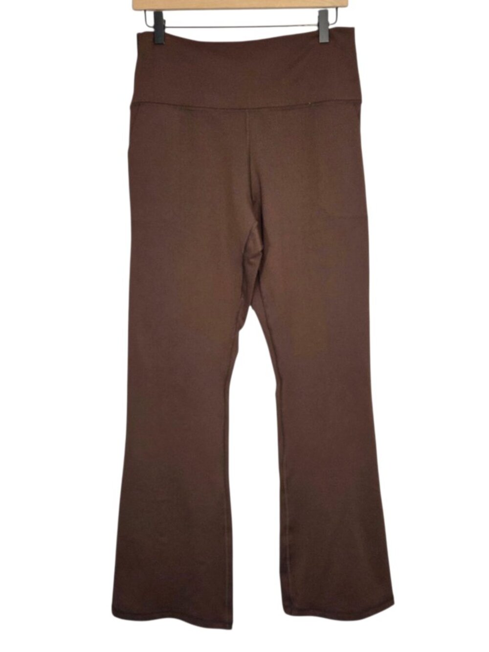 OFFLINE By Aerie The Hugger High Waisted Bootcut Legging Brown Yoga Pants Y2K XL